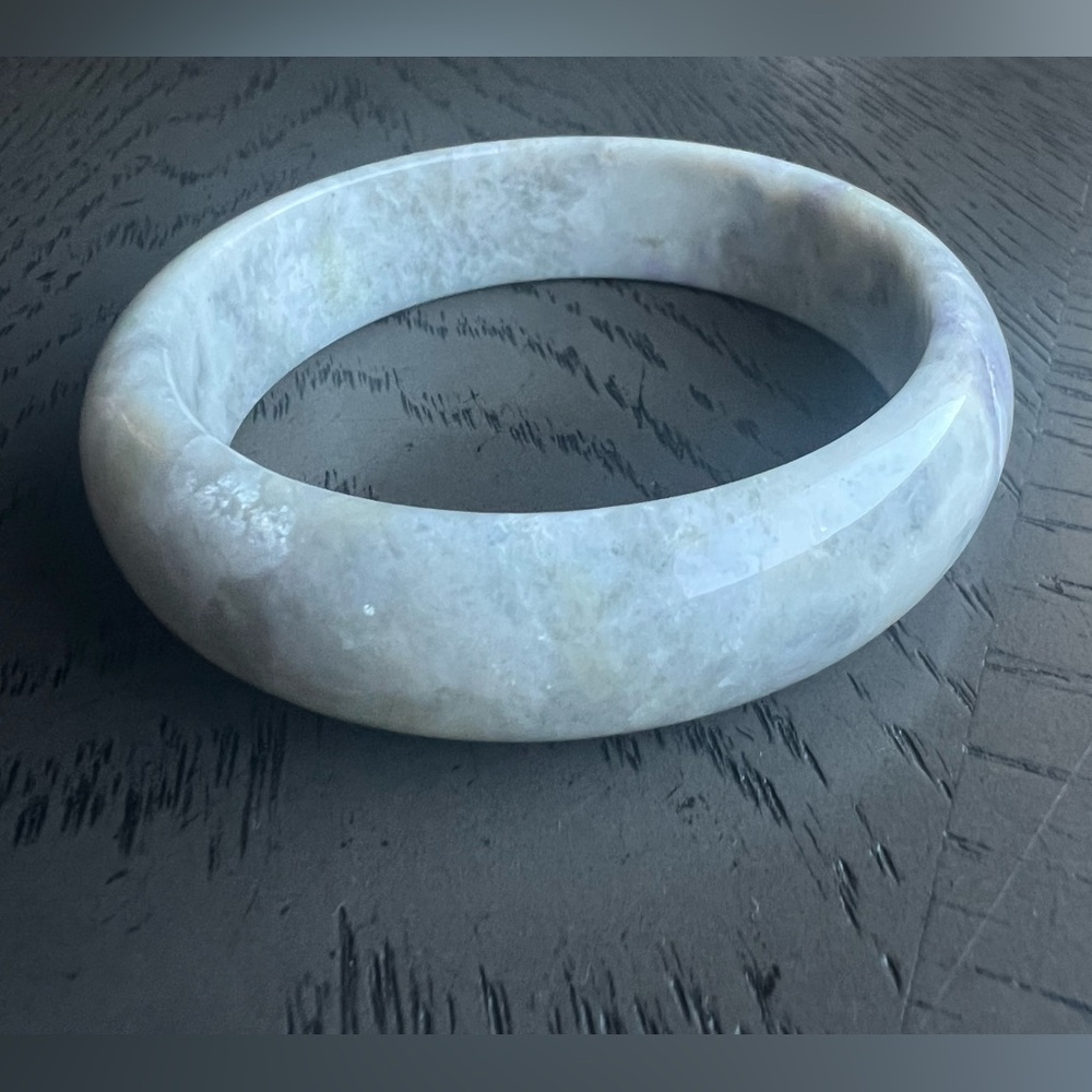 Hackmanite hard bangle 17mm SIZE 61+mm